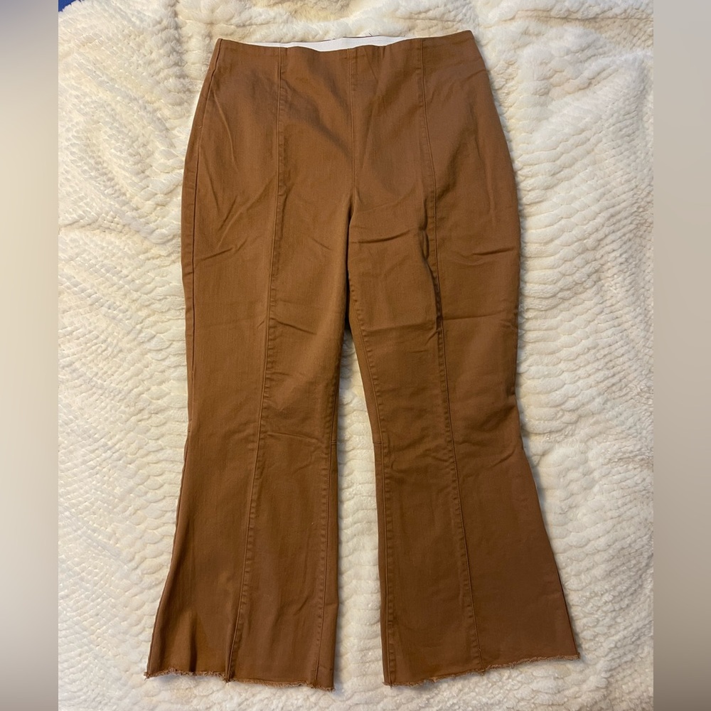 INC Pull On Cropped Pants Size 12